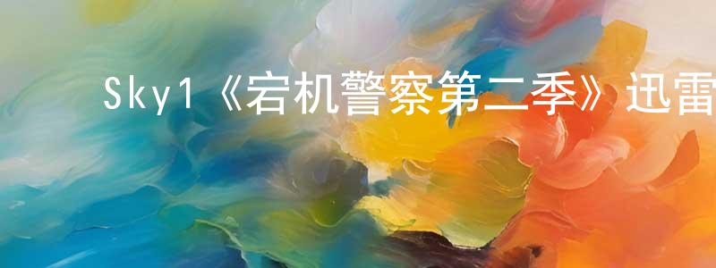 白寿彝的动漫综艺大全,Sky1《宕机警察第二季》迅雷下载/在线观看/百度云-犯罪/历史载-美剧天堂